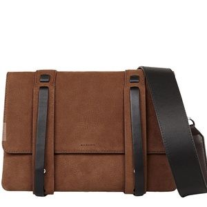 Allsaints leather fin box bag